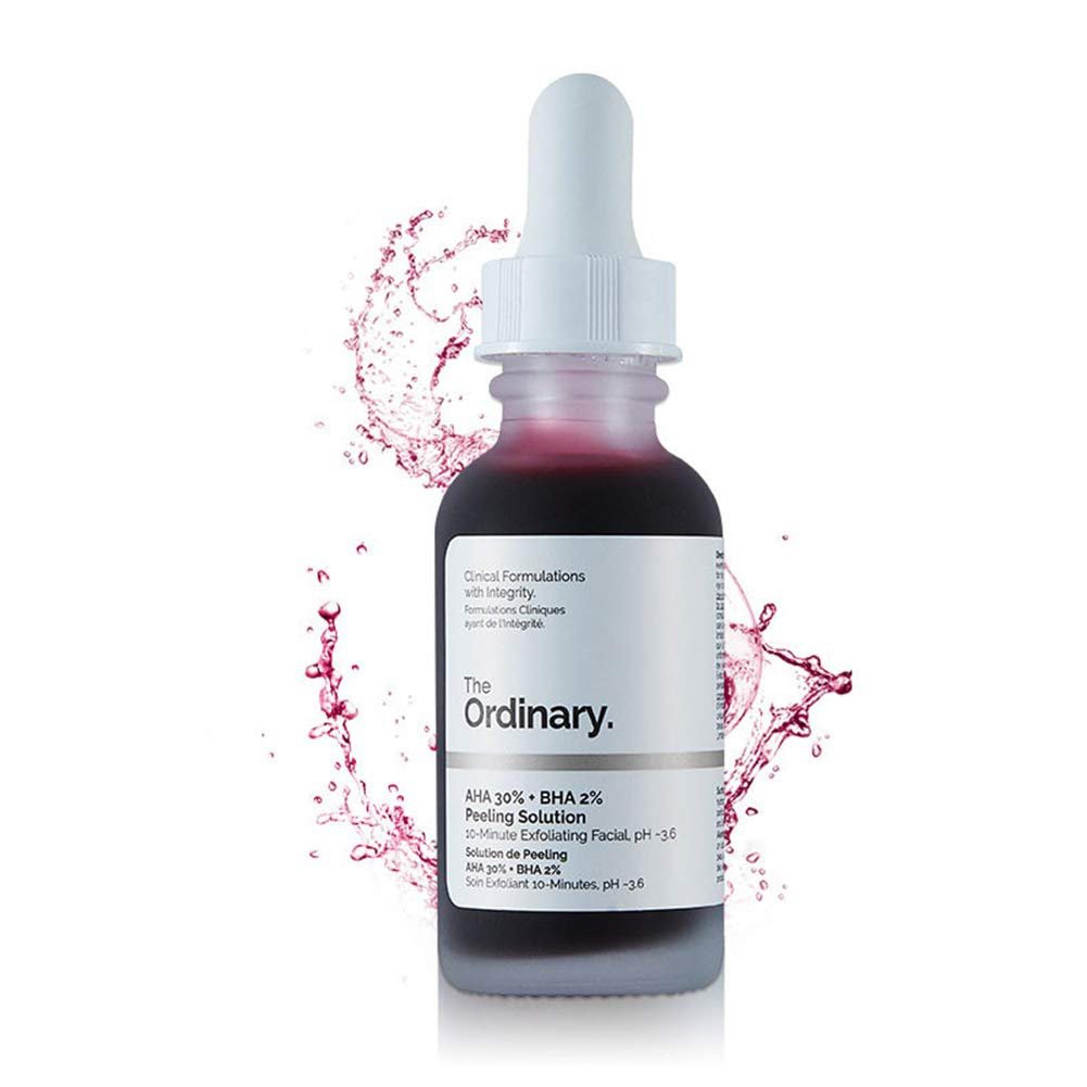 Serum tẩy tế bào chết, cải thiện mụn The Ordinary AHA 30% BHA 2% Peeling Solution 30ml