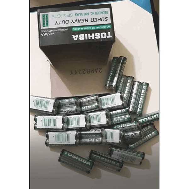 Pin tiểu Toshiba - 1 đôi pin.