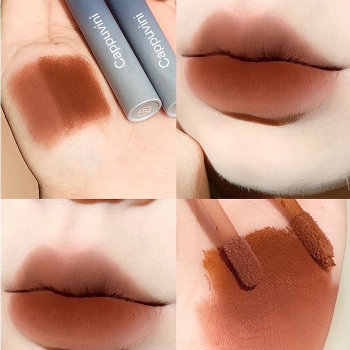 [Hàng mới về] Son Kem Lì Cappuvini Nội Địa Trung Quốc Lâu Trôi HOT TREND TK