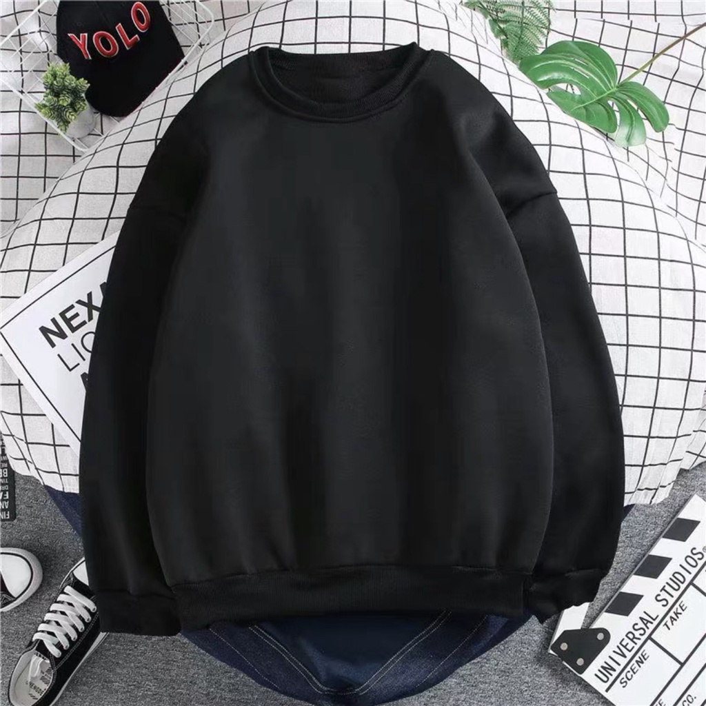 Áo Sweater - Nỉ Chui Trơn NHIỀU MÀU SẮC LỰA CHỌN