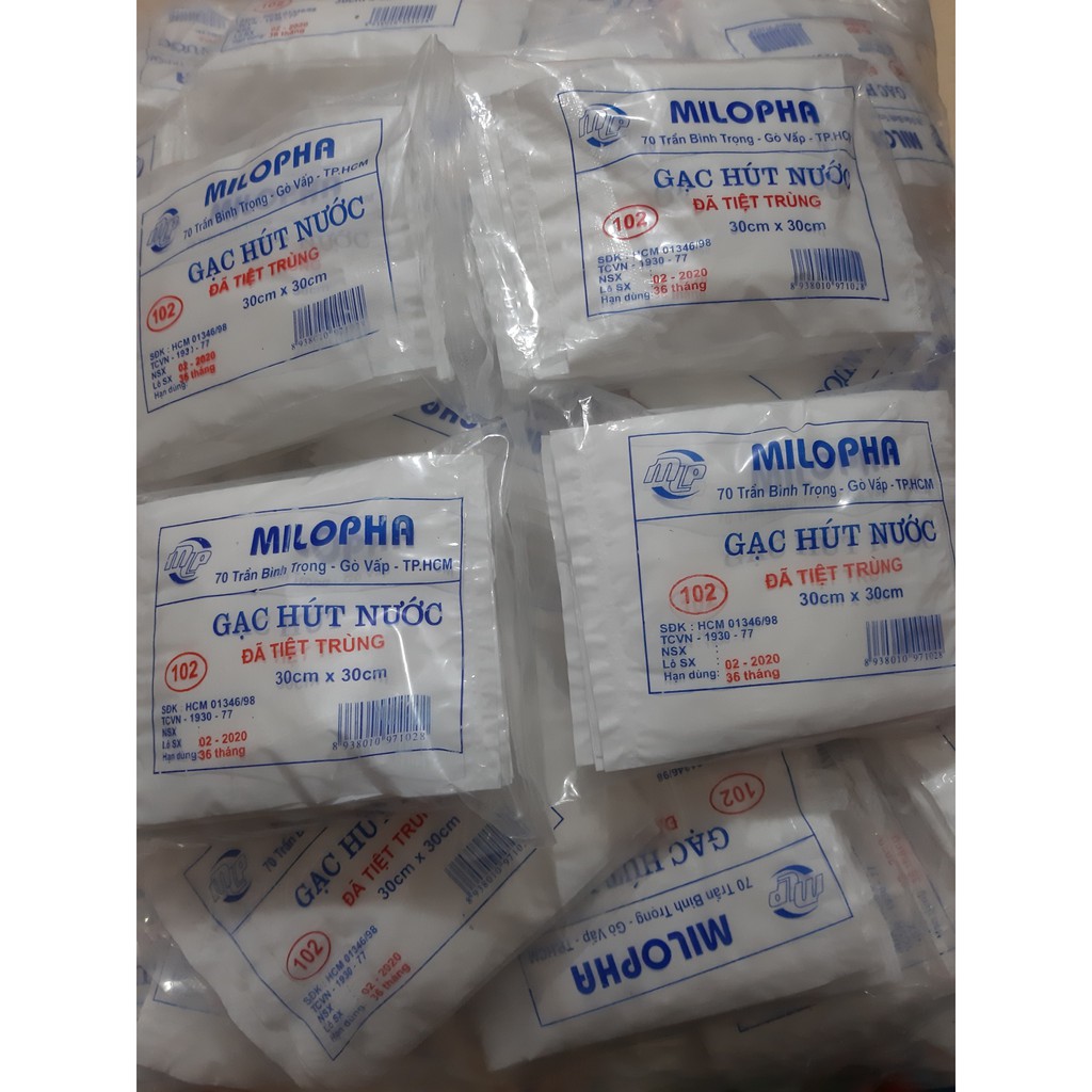 Gạc hút nước MILOPHA dùng trong spa - LA083