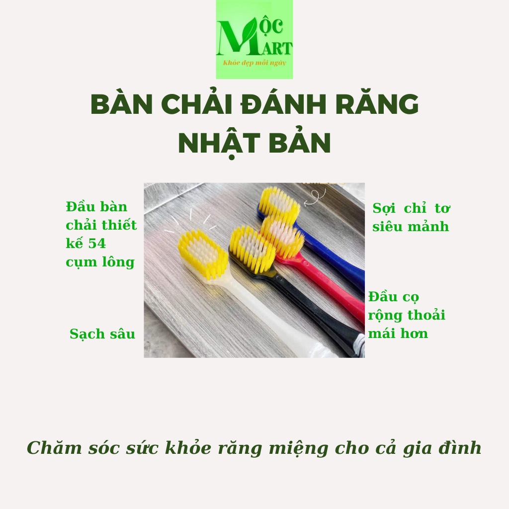 Bàn chải đánh răng cao cấp xuất Nhật Bản