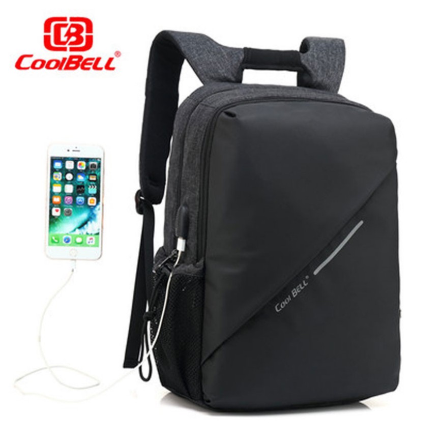 Balo Laptop Coolbell CB7007 có chống mỏi lưng (màu đen)