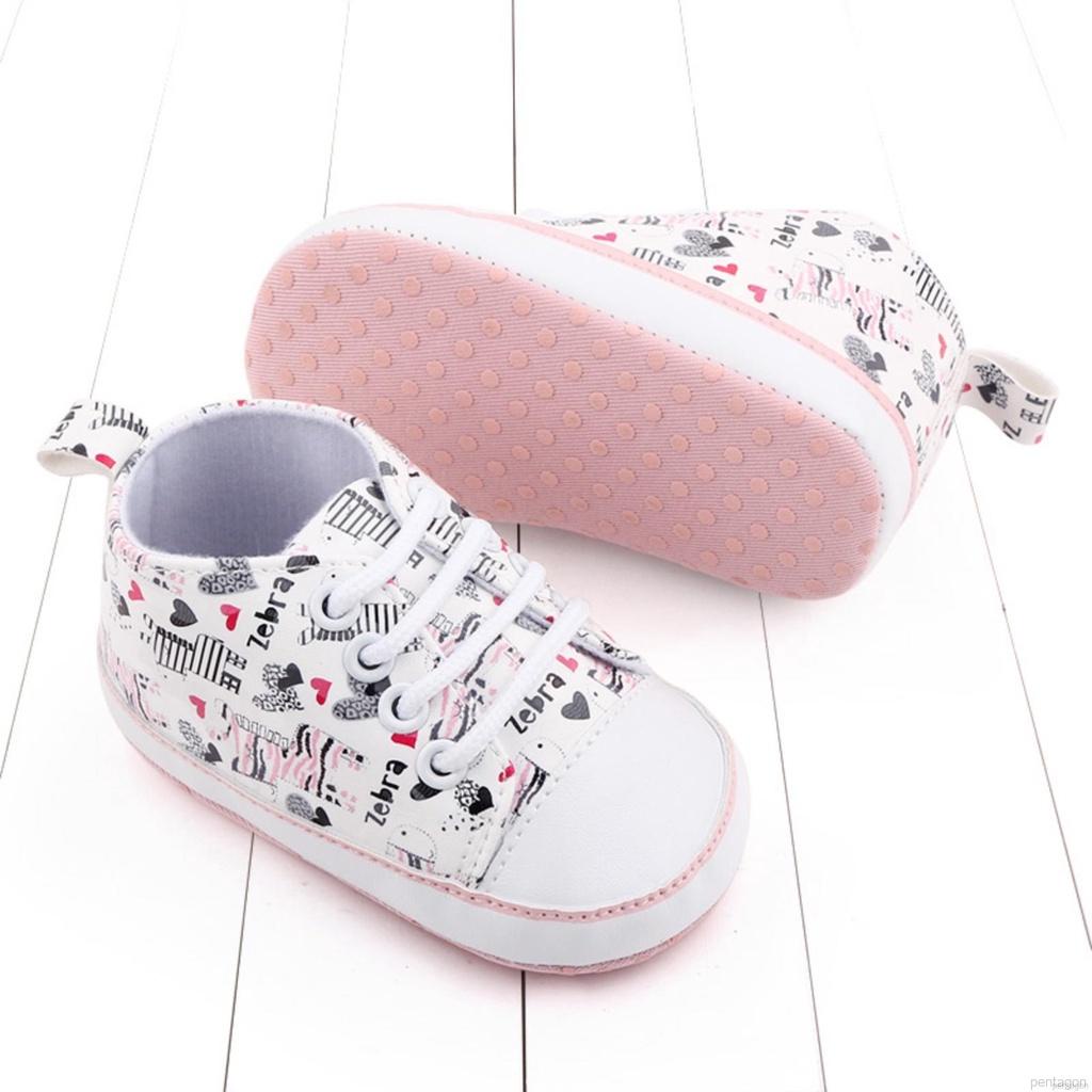 Giày thể thao đế mềm chống trượt cho trẻ nhỏ từ 0-18 tháng tuổi