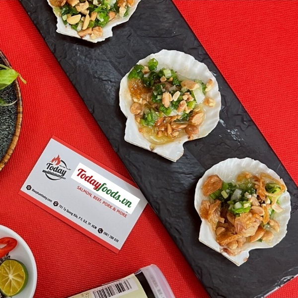 Sò điệp Nhật Bản Premium tách nửa vỏ 500G