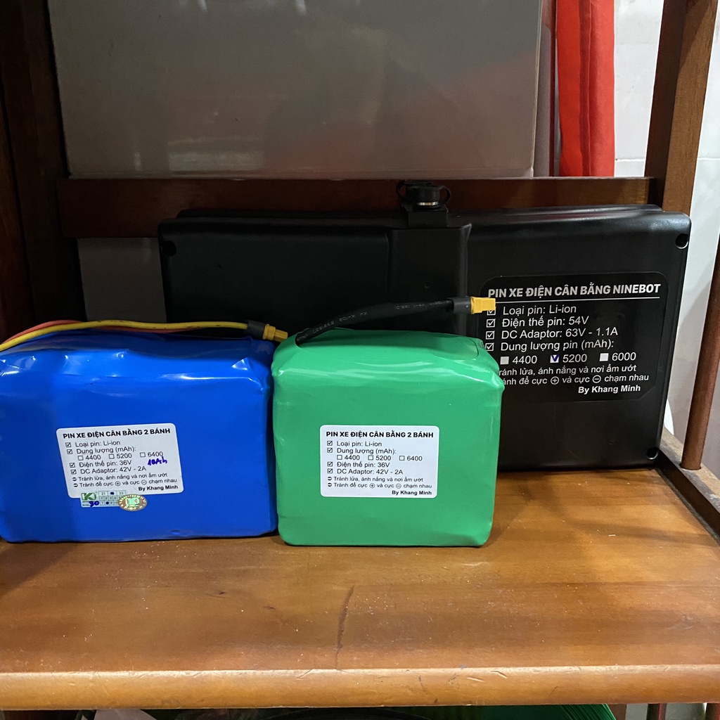 Pin xe điện, xe cân bằng 2 bánh 36v 4.0Ah, dung lượng chuẩn.