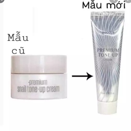 Kem dưỡng ốc sên Mini Goodal Premium Snail Tone-Up Cream 10ml