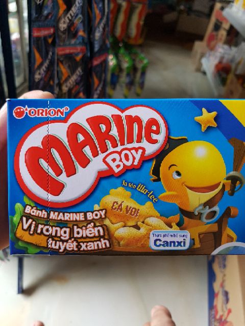 BÁNH MARINE BOY ORION 100G