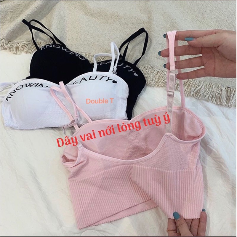 Áo croptop, 2 dây siêu sexy chất liệu cao cấp