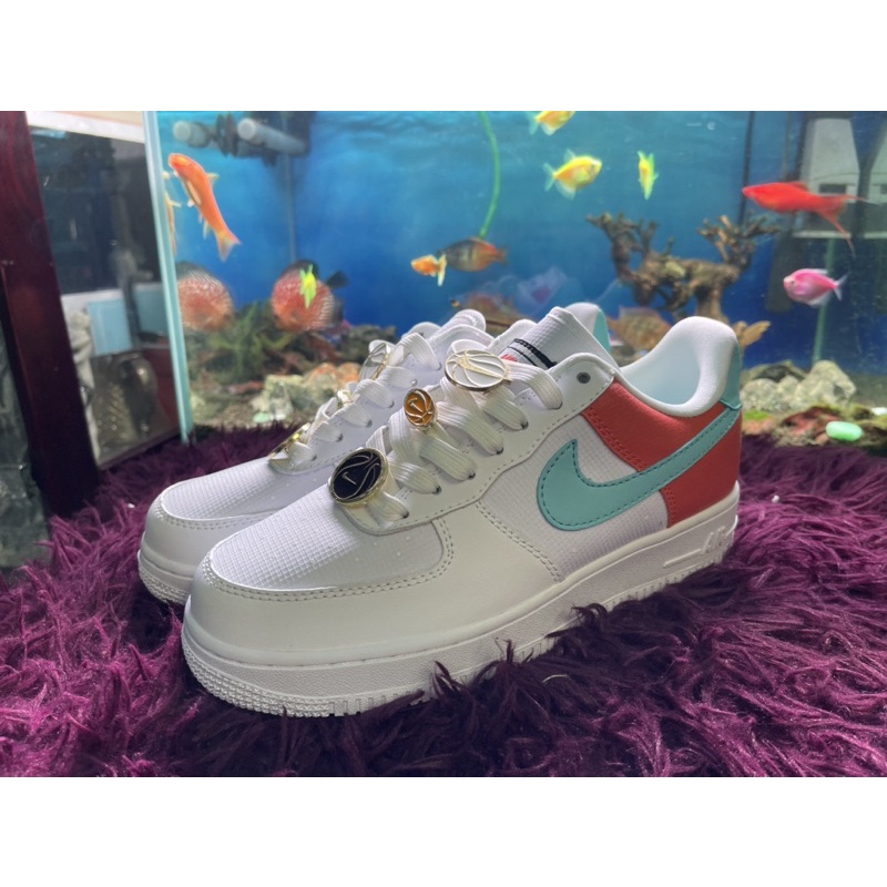 Salee giày thể thao cổ cao và cổ thấp phản quang air foce
