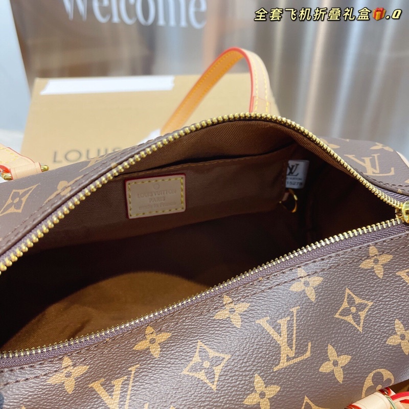 Túi xách du lịch thời trang da thật hoạ tiết thương hiệu Louis Vuitton LV Néonoé Monogram cao cấp