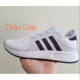 Giày thể thao xplr trắng vạch đen.