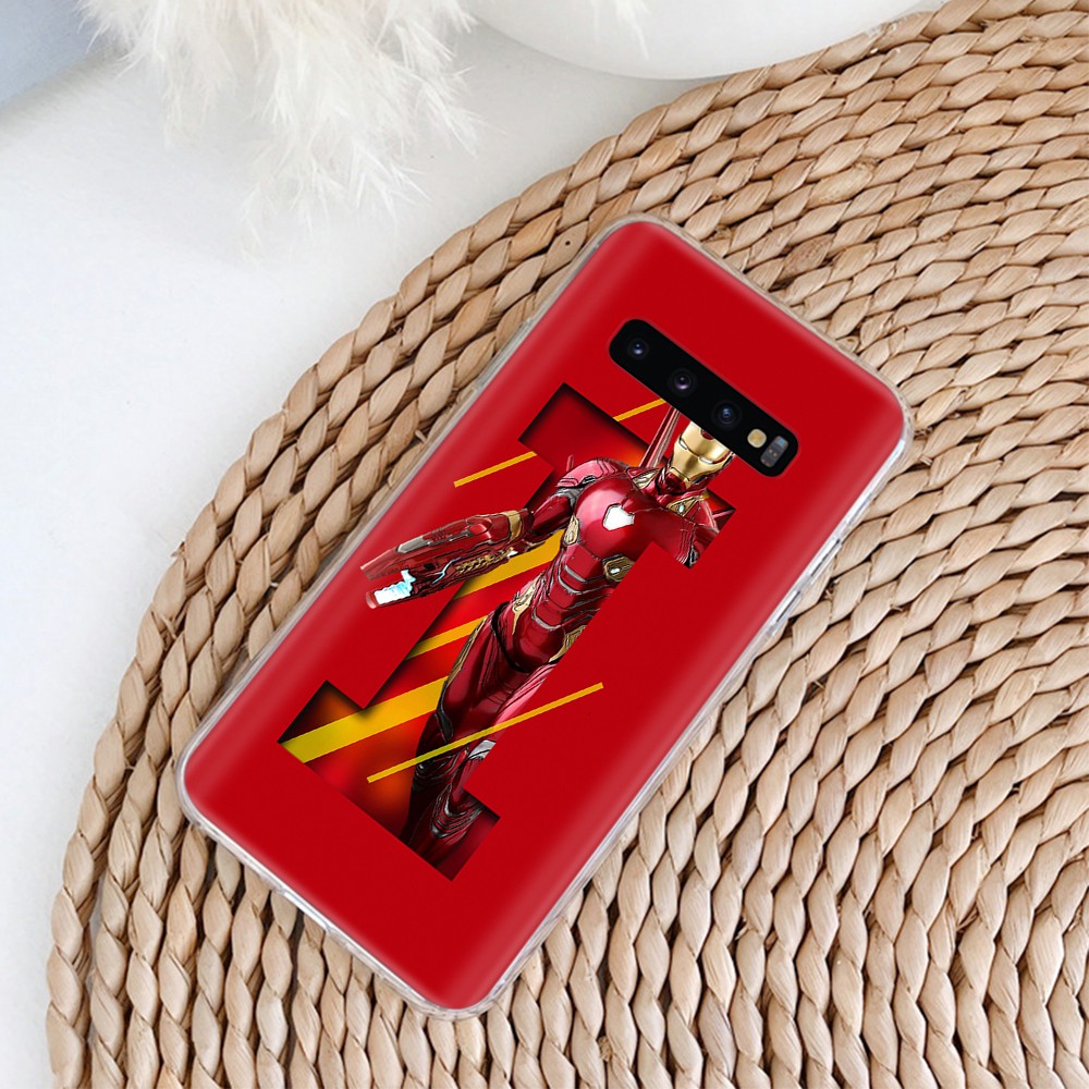 MARVEL Ốp Lưng Phong Cách Iron Man Cá Tính Cho Iphone 6s 6 8 7 Plus 5 5s Se 5c 4 4s