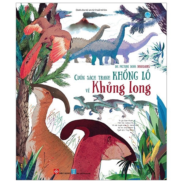 Sách - Big Picture Book Dinosaurs - Cuốn Sách Tranh Khổng Lồ Về Khủng Long
