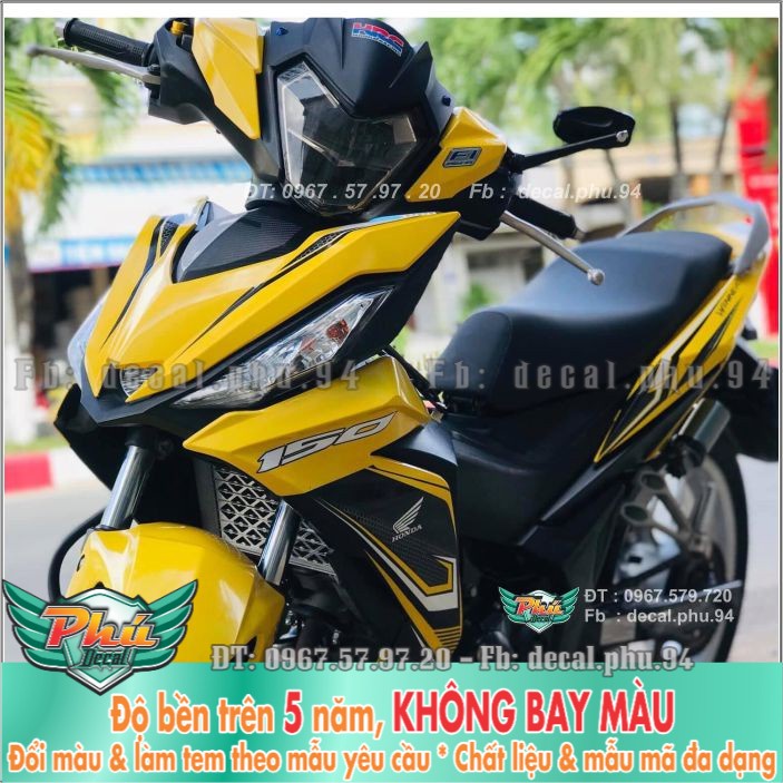 Tem rời Winner V1 Vàng đen tổ ong (H) -1