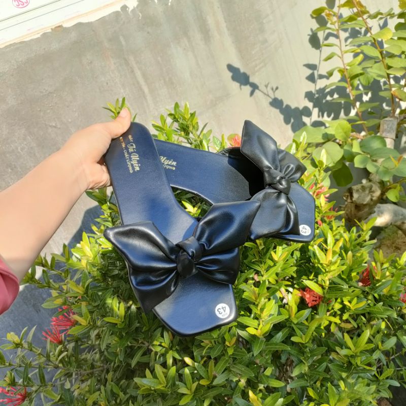 Dép bigsize bảng nơ to