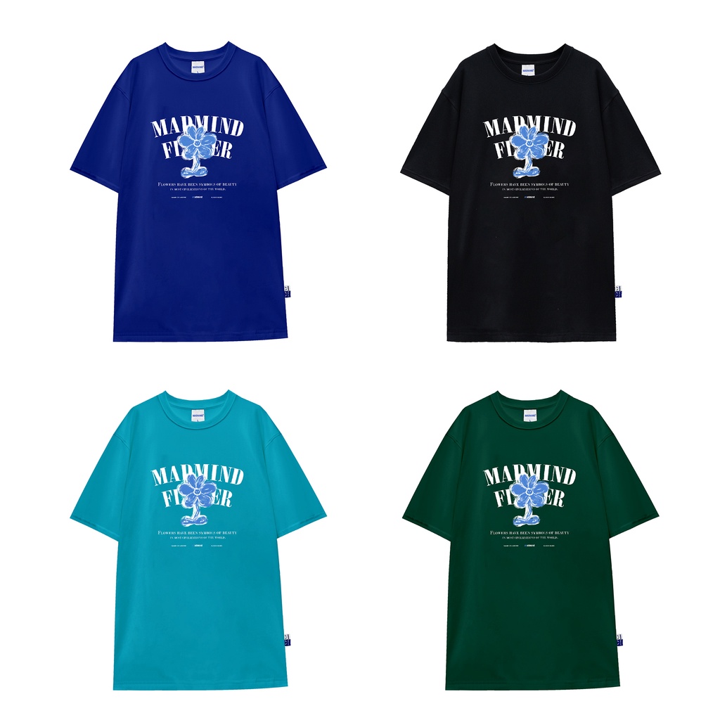 Áo Thun Mad Symbol Madmind Cotton Thoáng Mát - Màu Xanh Lý / Đen / Xanh Dương / Xanh Lá
