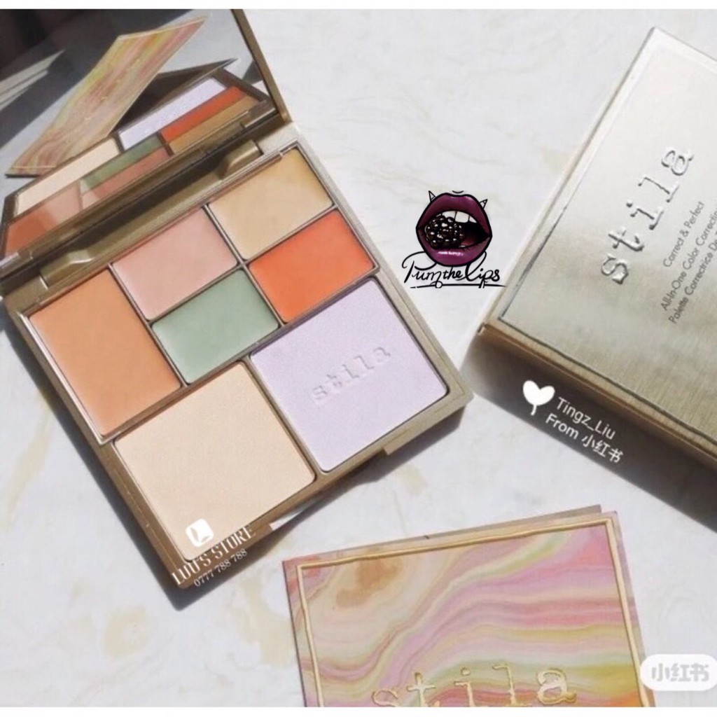 Bảng che khuyết điểm 7 ô Stila - Correct And Perfect