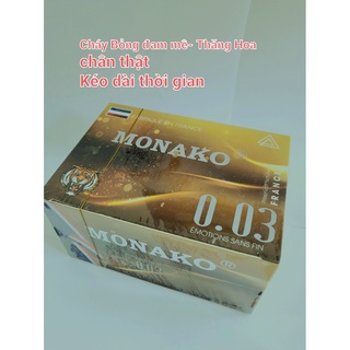 Bao cao su gai MONAKO, kéo dài thời gian,Ultra Thin của Pháp hộp 10 chiếc