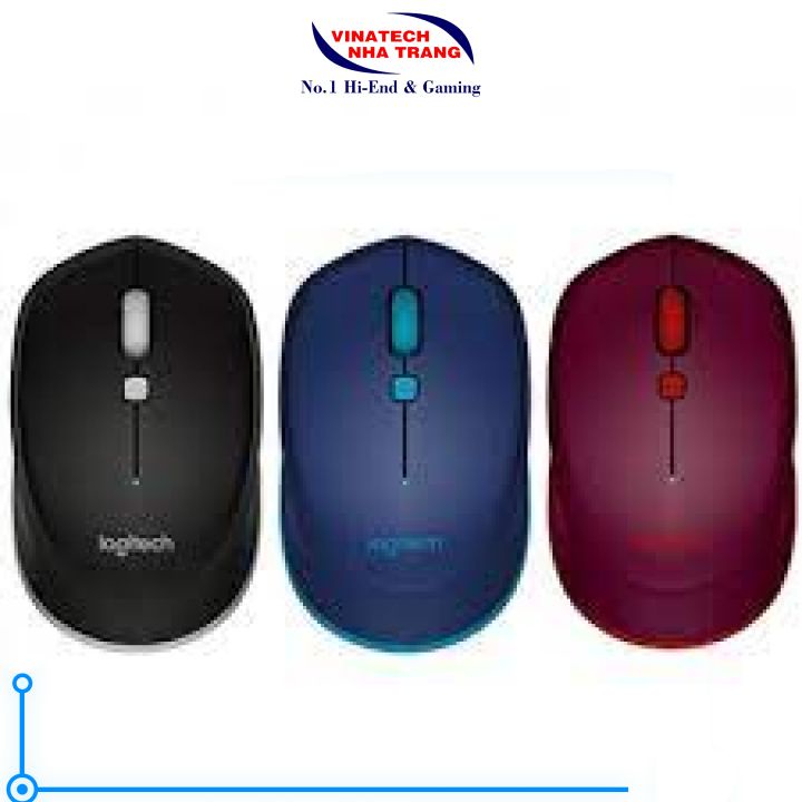 Chuột không dây Bluetooth Logitech M337- Hàng chính hãng, nhỏ gọn dễ sử dụng trong văn phòng, thiết kế đồ họa, chơi game