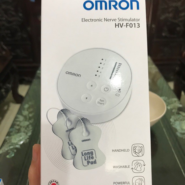 ⚡Now+Grab⚡| [Chính Hãng DKSH] Máy Massage Xung Điện: Omron HV-F013 Mát xa, Massa - GK0519