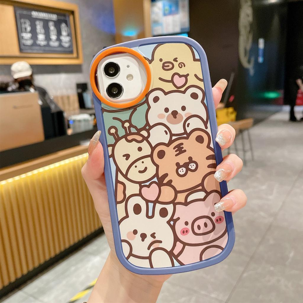 Ốp Điện Thoại Dẻo Họa Tiết Winnie the Pooh Dễ Thương Cho IPhone 13Promax 12 11 7Plus X Xs Max XR