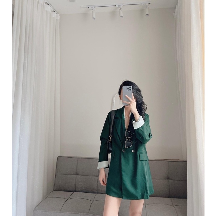 ( CỰC RẺ ) Áo blazer dáng rộng Samhyewear