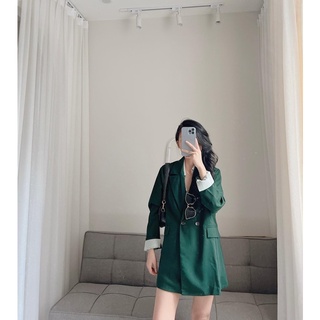( CỰC RẺ ) Áo blazer dáng rộng Samhyewear