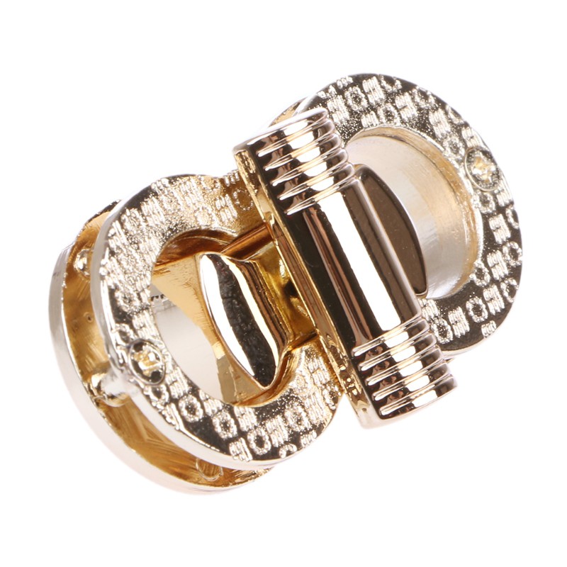 Khóa bằng kim loại gắn túi xách DIY