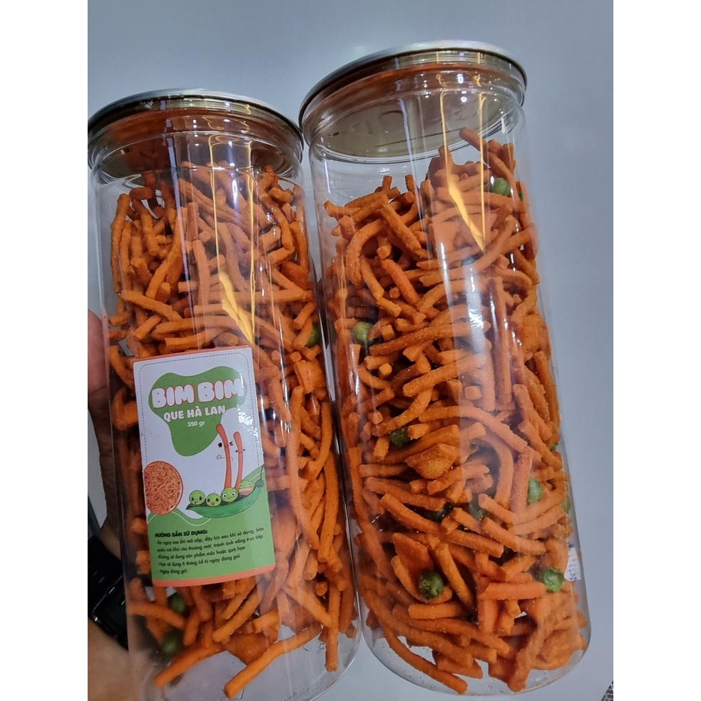 Bim bim que đậu hà lan vị cay mặn thơm ngon 350g - H FOODS