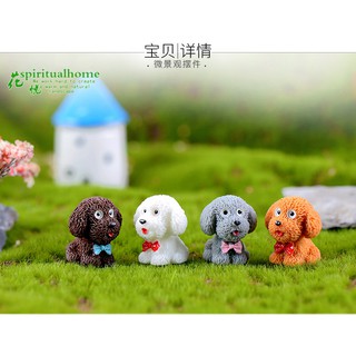 Mô hình trang trí hình chú cún con