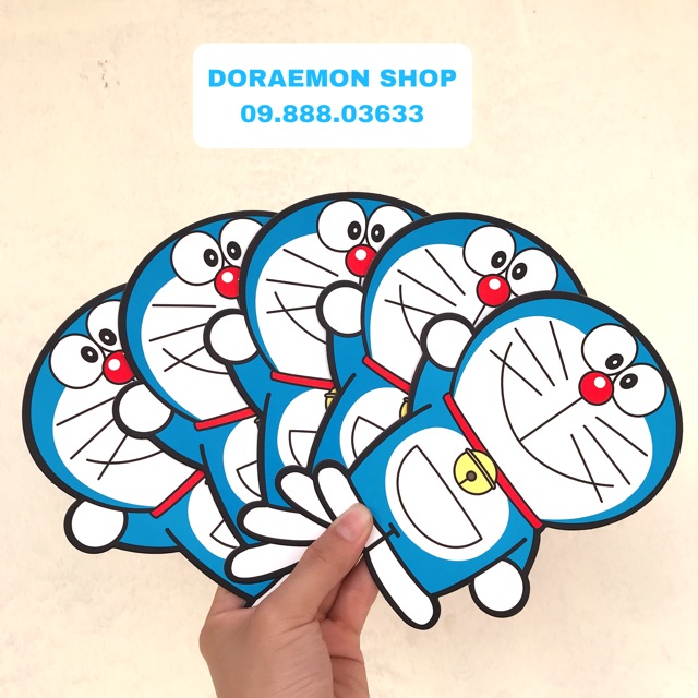 Bộ 5 Bao Lì Xì 3D Cười Mỉm Doremon Doraemon