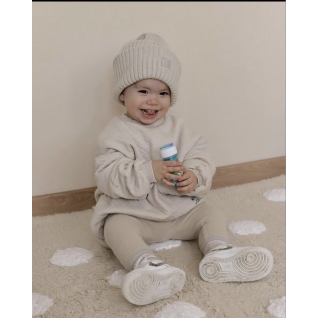 Quần legging len gân cho bé