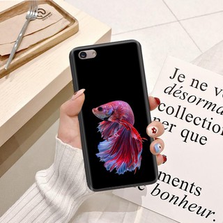 Ốp lưng Oppo F3 Plus Viền dẻo TPU hình Cá Betta Rồng
