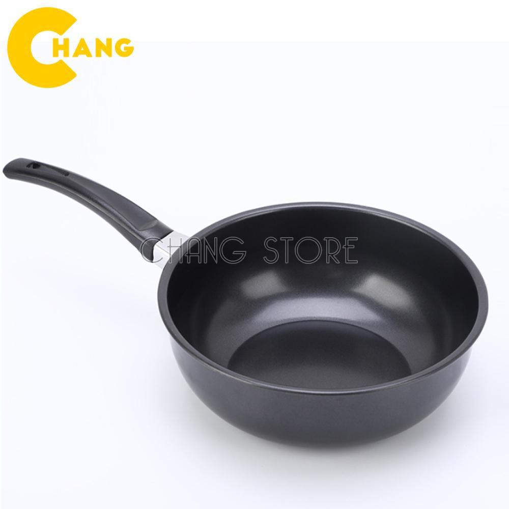 Chảo chống dính size 18cm sâu lòng hấp thụ nhiệt nhanh thích hợp với mọi loại bếp