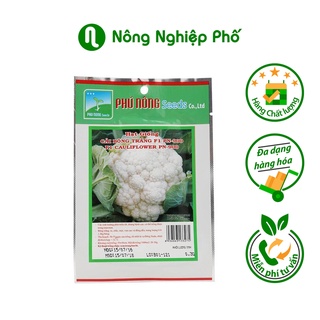 Hạt Giống Bông Cải Trắng F1 PHÚ NÔNG Gói 0,3 Gram