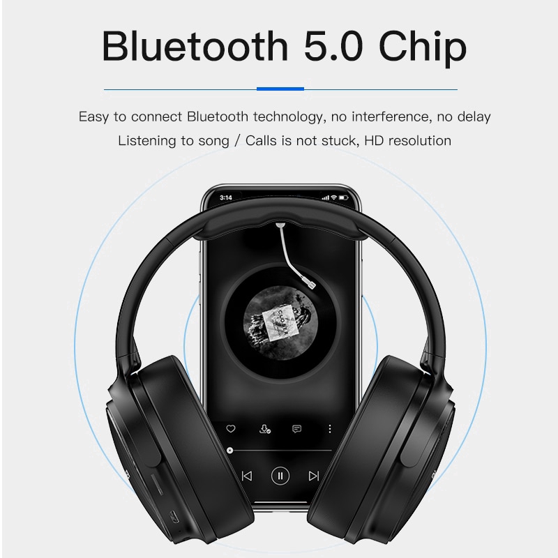 Tai nghe chụp tai không dây AWEI A780BL Bluetooth 5.0 chuyên dụng chơi game