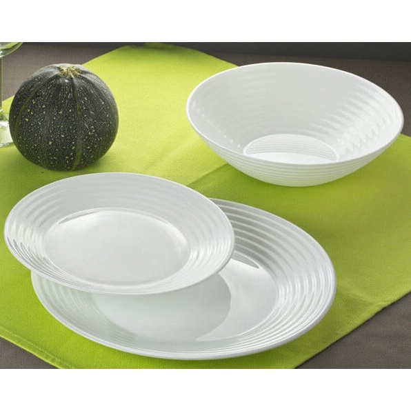 Đĩa  thủy tinh Luminarc Harena 23cm N5413 | Hàng chính hãng