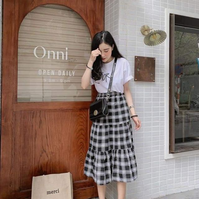 Đầm voan combo chọn live