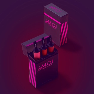Son thỏi hồ ngọc hà love m.o.i special edition- bộ 3 thỏi son