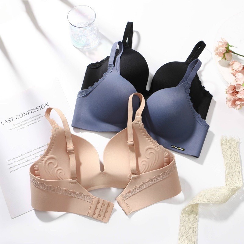 Áo Ngực Su Đúc Không Gọng Nâng Ngực Êm Thoải Mái DAN L&amp;U S12