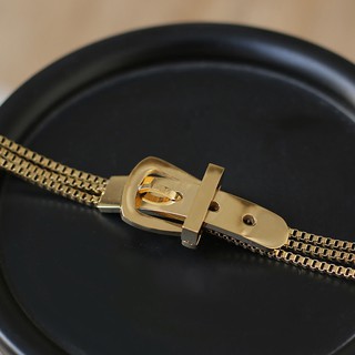 Vòng tay Gold Buckle Bracelet