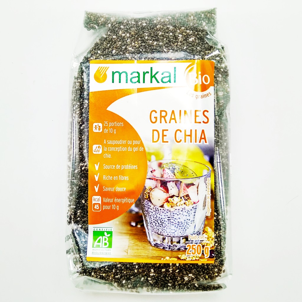 Hạt chia hữu cơ Markal Pháp 250g