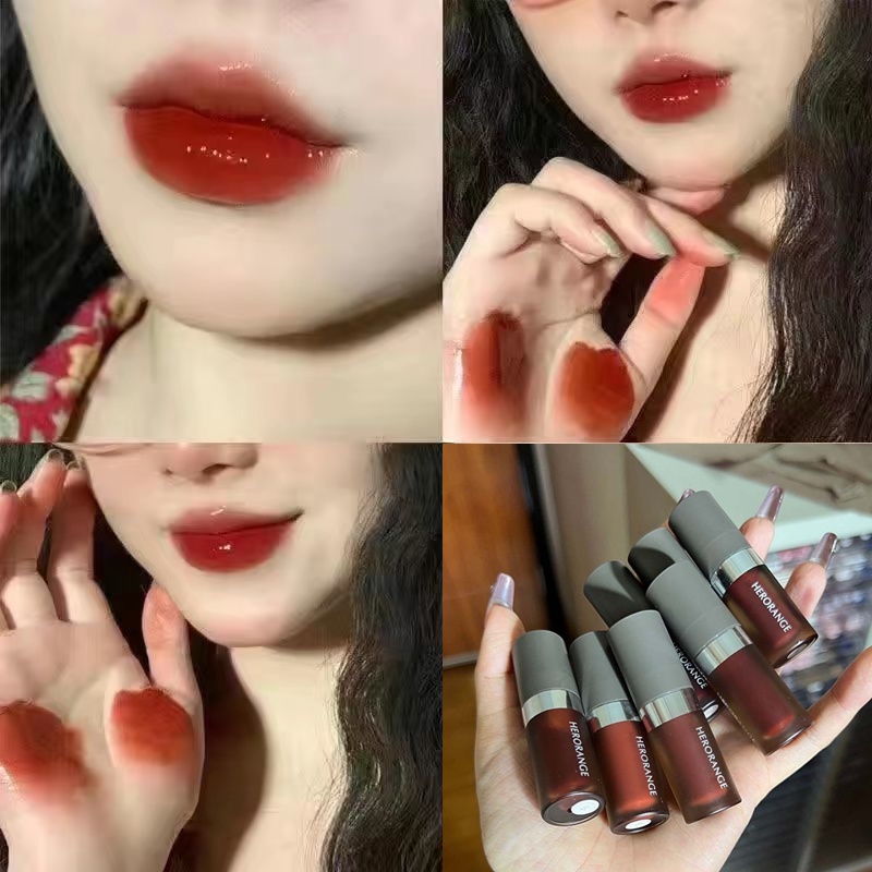 [Hàng Có Sẵn] Son Bóng Hiệu Ứng Gương Không Phai Màu Dưỡng Ẩm Chống Thấm Nước