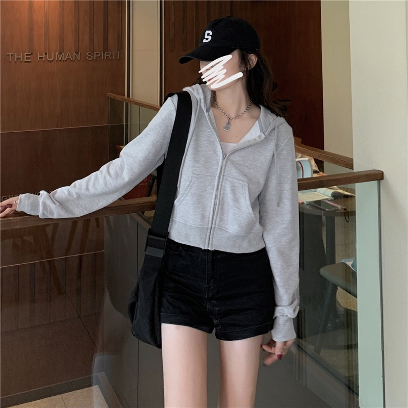 Áo hoodie tay dài kiểu dáng hợp thời trang