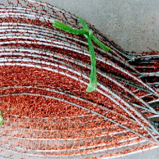 Bộ 2 chiếc vợt đánh cá điện lưới đồng