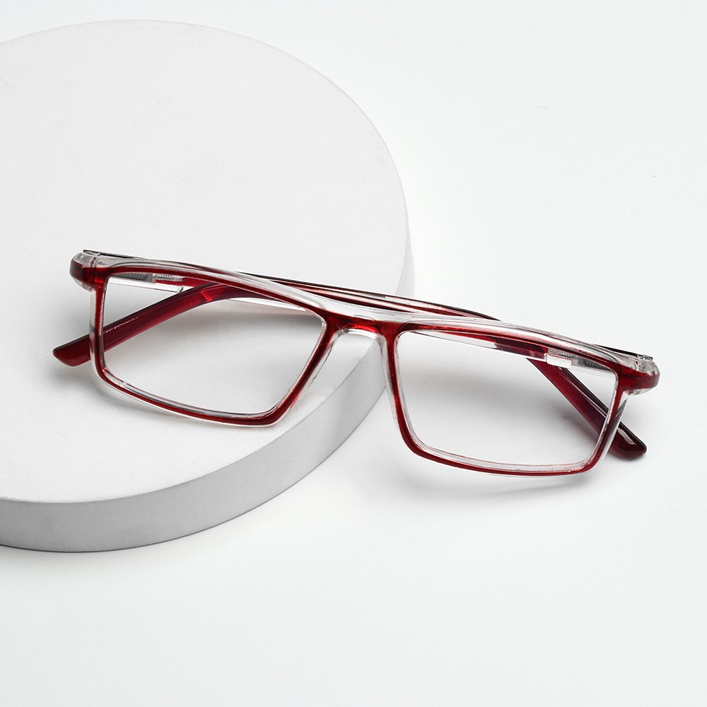 Kính đọc sách gọng nhựa PC chống ánh sáng xanh siêu nhẹ nhiều màu sắc lựa chọn