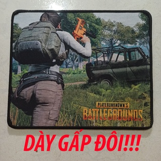  Miếng lót chuột, bàn di chuột chơi game PUBG khâu viền cực dày và siêu bền