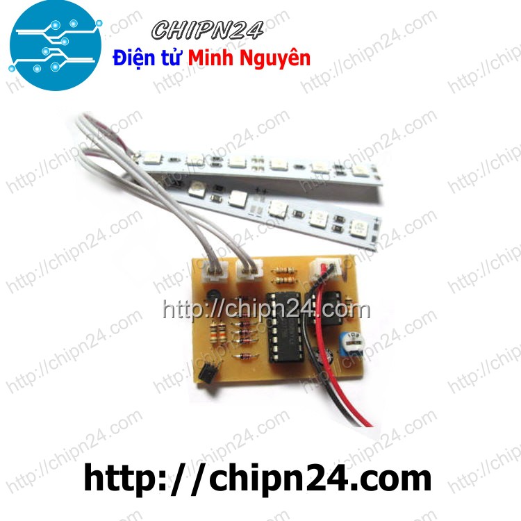 [1 CÁI] (B101) Mạch Led Nháy Police Mini