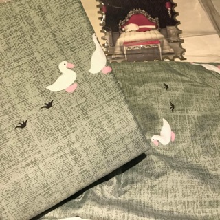 Set ga đệm và gối hãng Cotton House Thái Lan